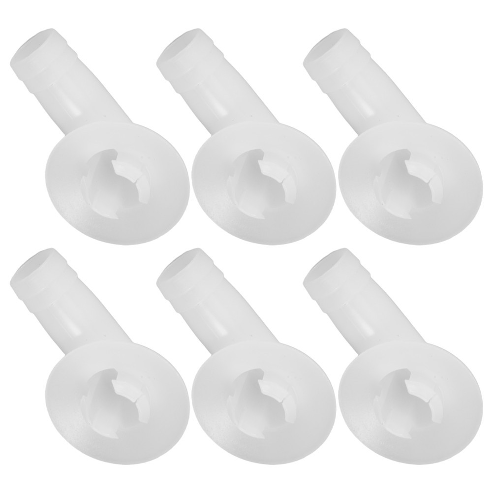 6 Pcs Air Conditioning Pipe Fitting Conditioner Drain Hose Adapter