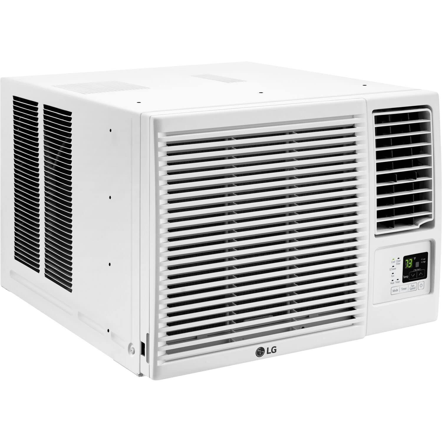 WHITE – LG 7,500 BTU / 3,850 BTU WINDOW AC (COOL / HEAT) W/REMOTE LW8023HR