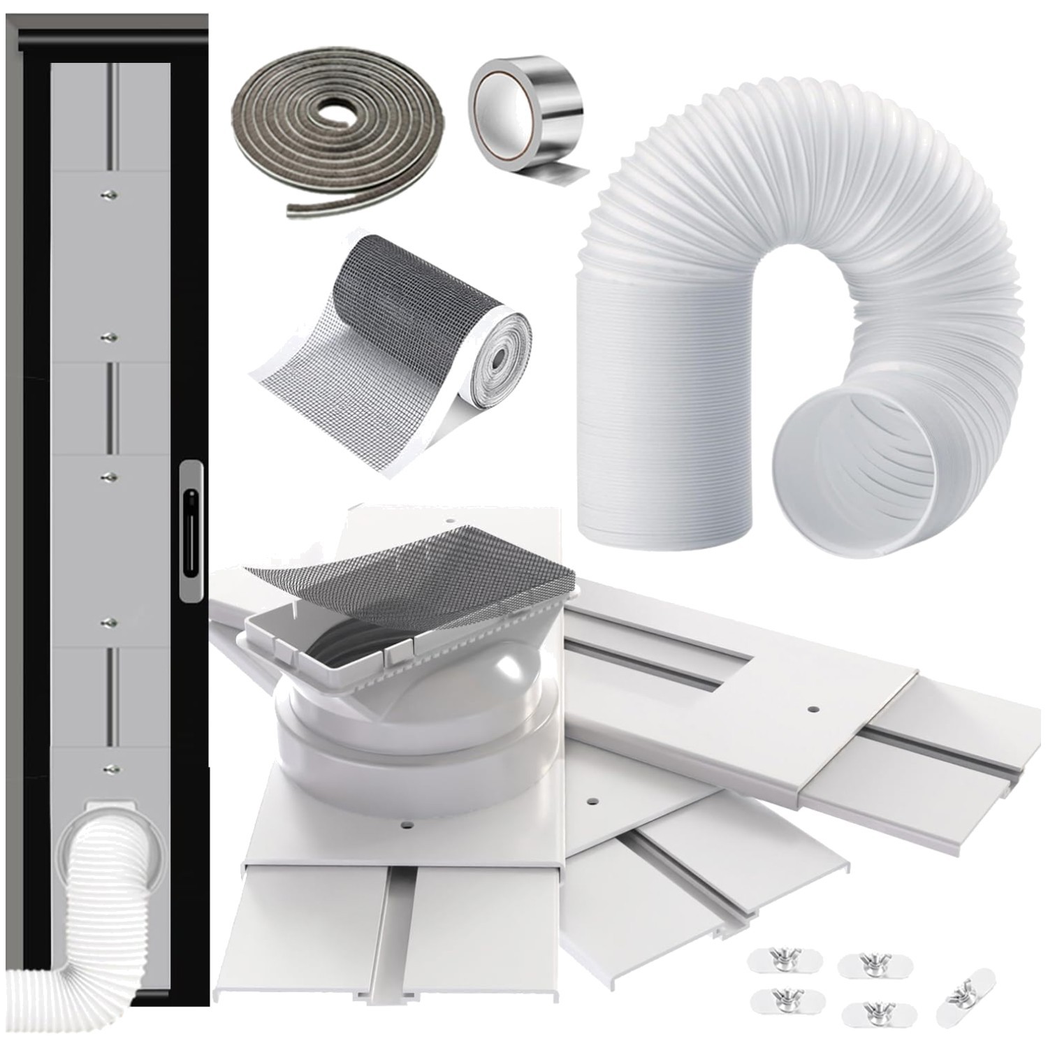 Complete Solution for Sliding Door AC Installation