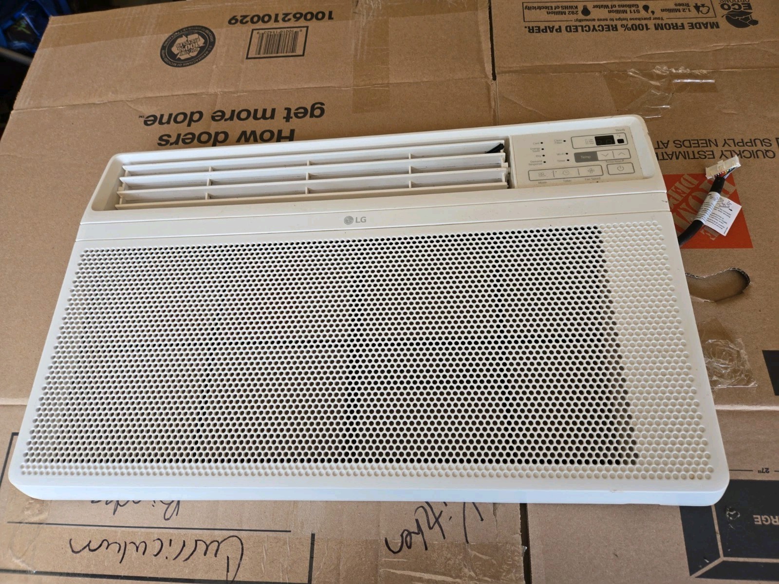 LG AIR CONDITIONER Front Panel W/ Electronics 23.5×15