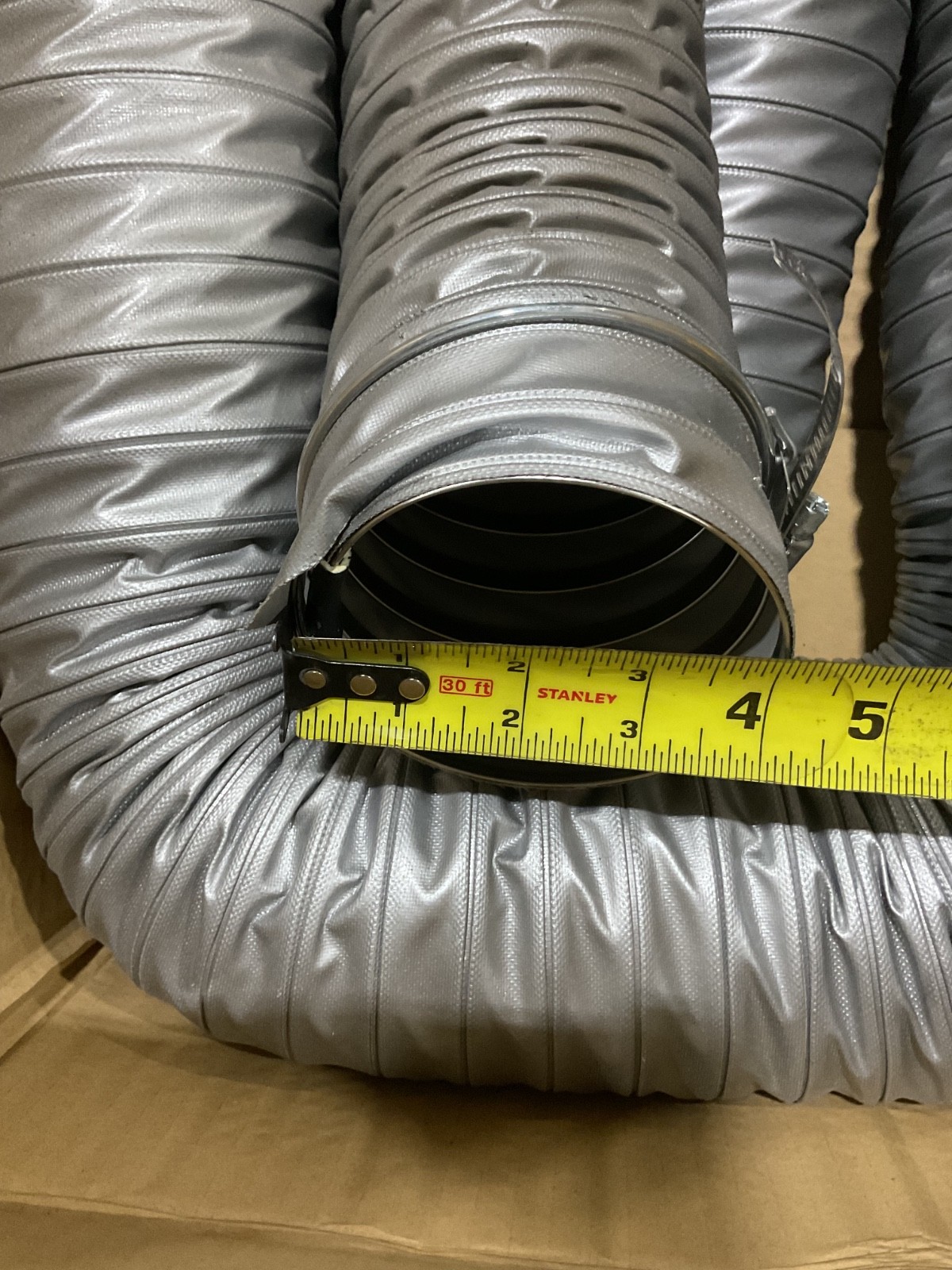 Nissei 4 in. x 16” ft. Flexible Air Duct #4001FML