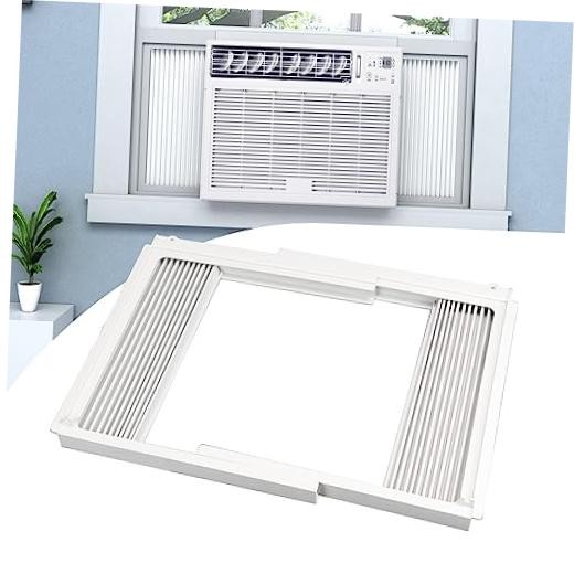 Window Air Conditioner Side Panels with Frame,Window AC Fits 5000BTU AC Units