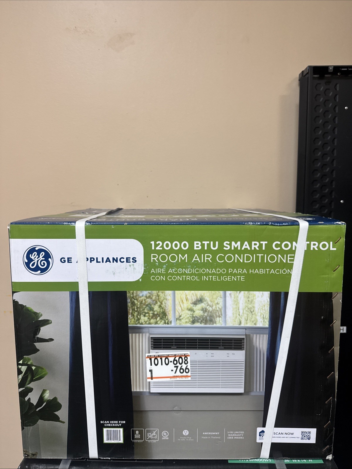 GE Air Conditioner BTU 12000, Brand New 550sq Ft