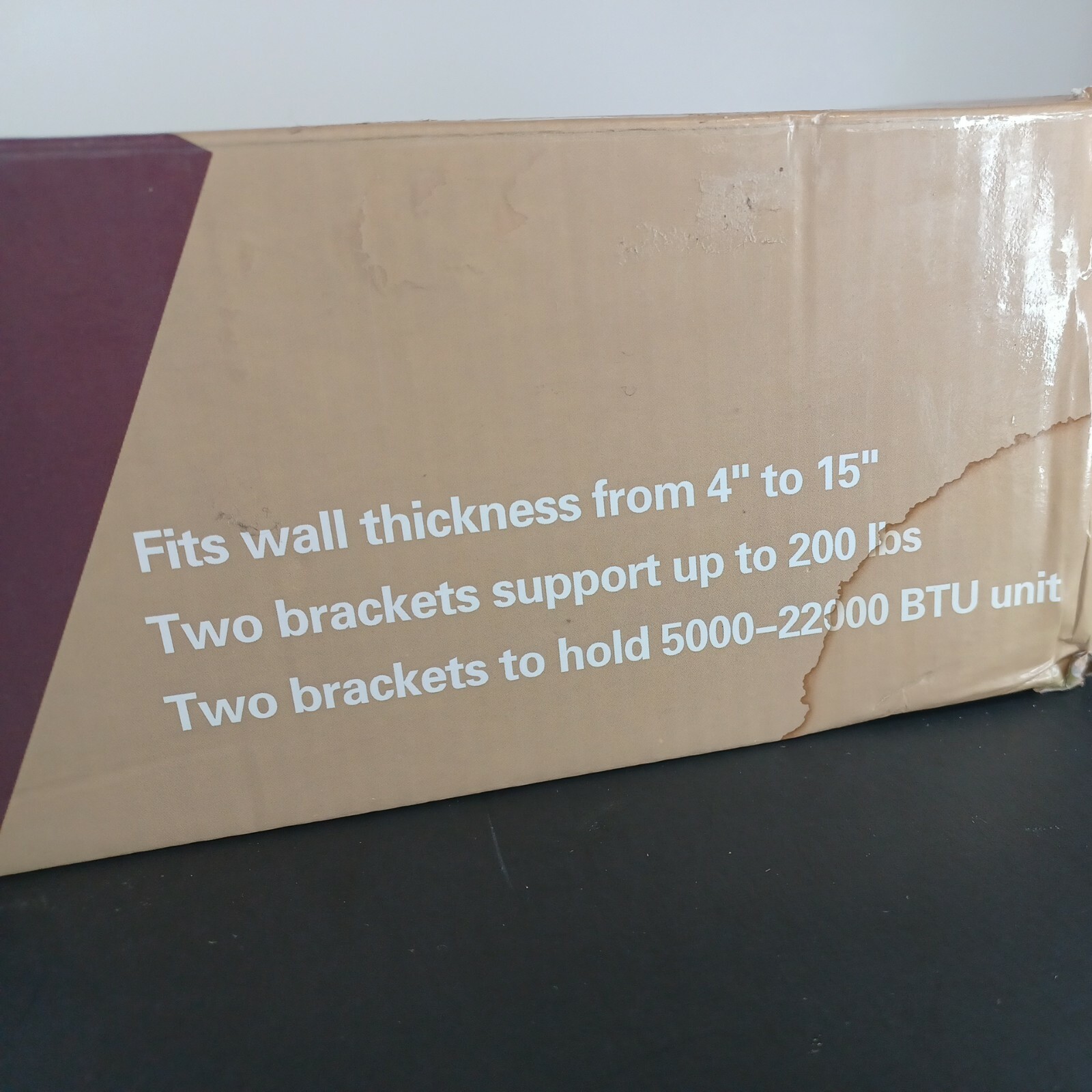 Universal Window Air Conditioner Mounting Support Bracket – Heavy Duty – 200 lbs