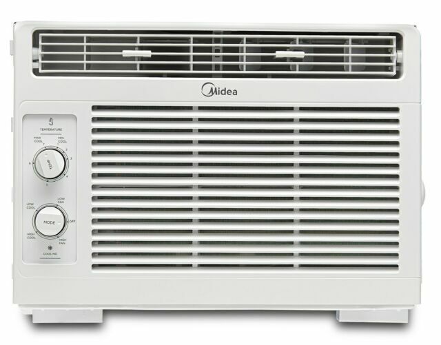 Midea MAW05M1WWT 5000BTU 115V Mechanical Room Air Conditioner – White
