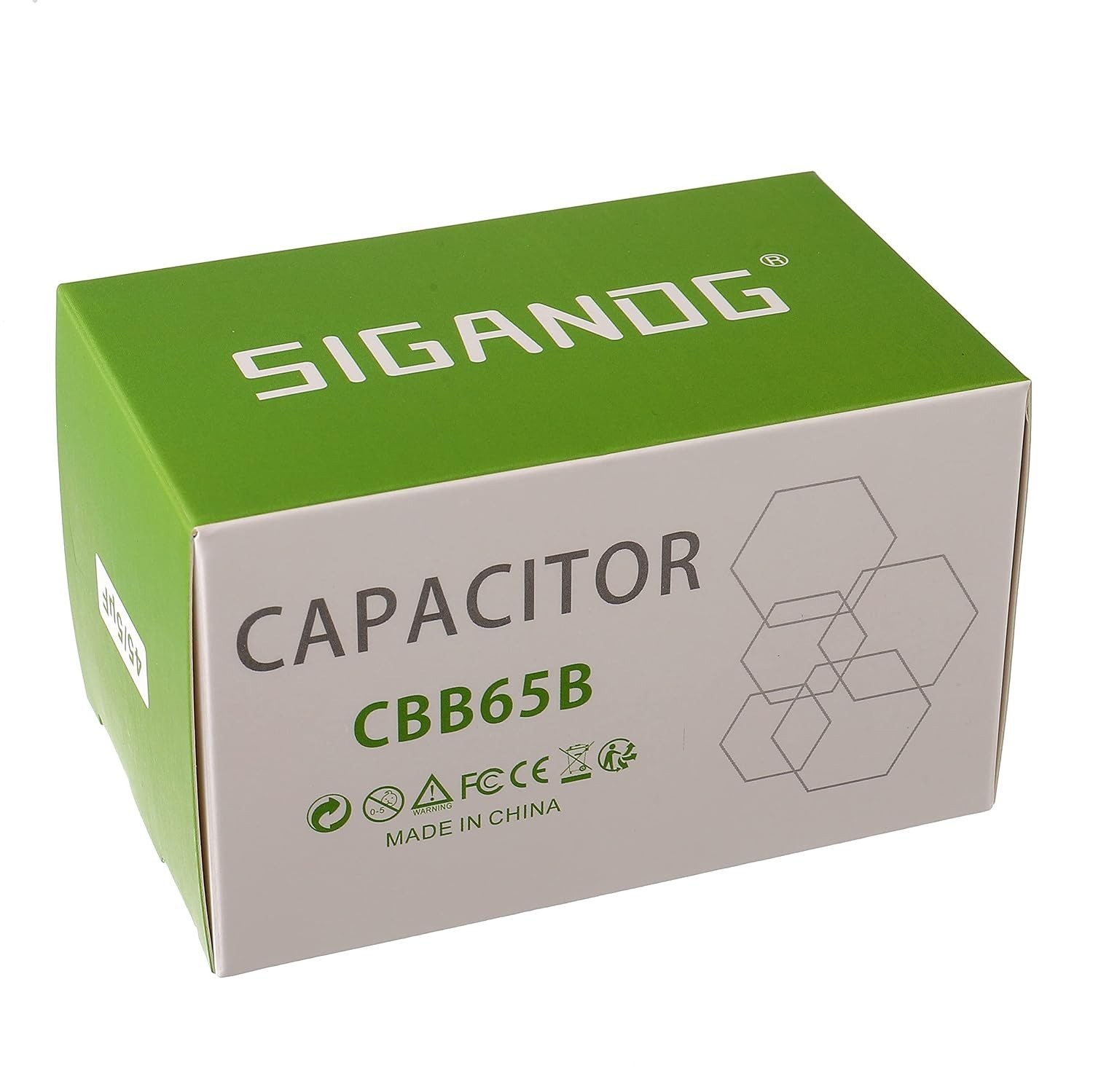 Compact 45/5 uF Capacitor, 370V/440V for Efficient Air Conditioner Performance