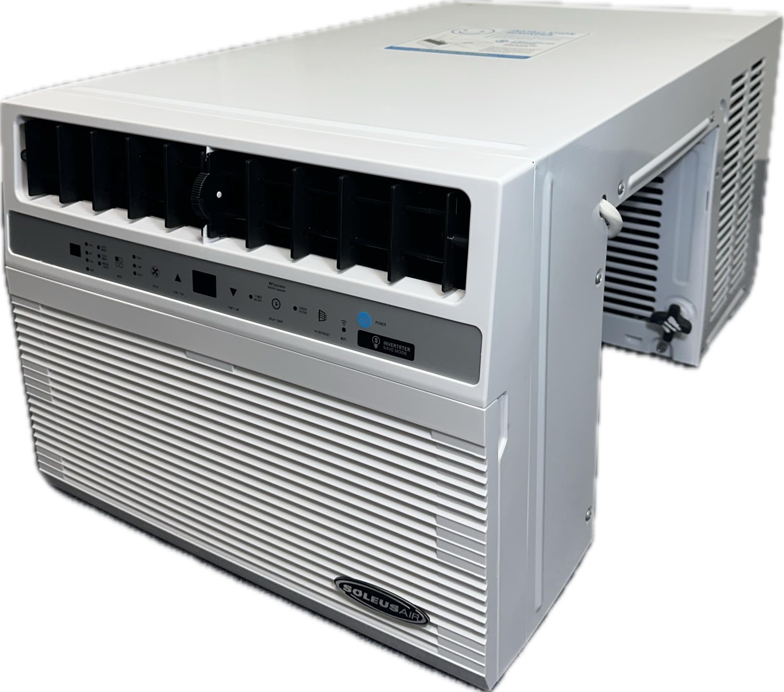 12,000 BTU Window Air Conditioner with 10,000 BTU Heater, Cooling, 115 Volts,