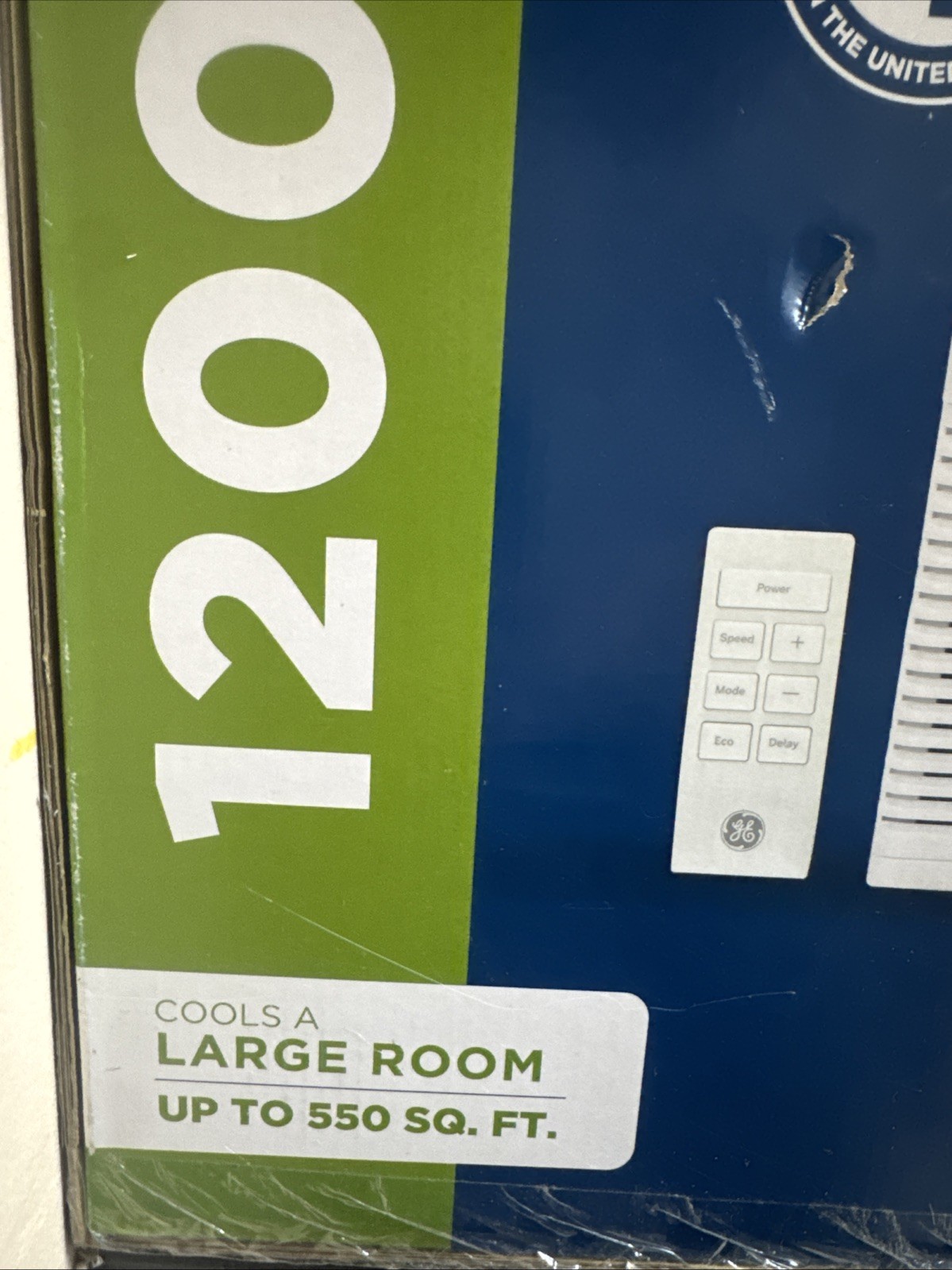 GE Air Conditioner BTU 12000, Brand New 550sq Ft