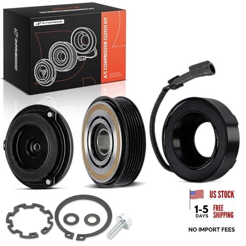 Air Conditioner AC Compressor Clutch Kit Compatible with Chevrolet Silverado