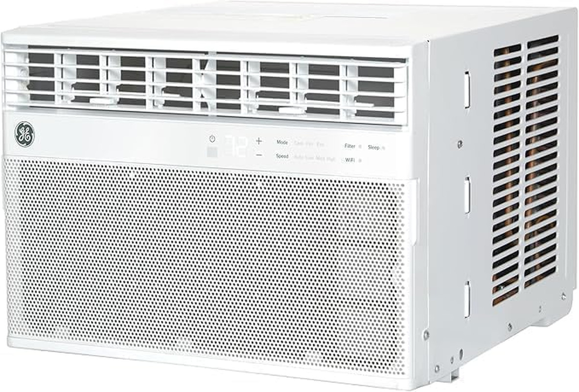 GE Window Air Conditioner 12,000 BTU for Rooms up to 550 Sq Ft., Wi-Fi Enabled,