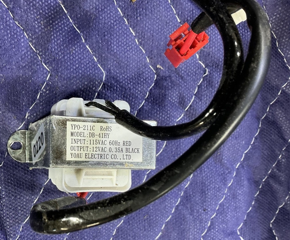 LG Air Conditioner Transformer YPO-211C Model- DB-41HY 0220