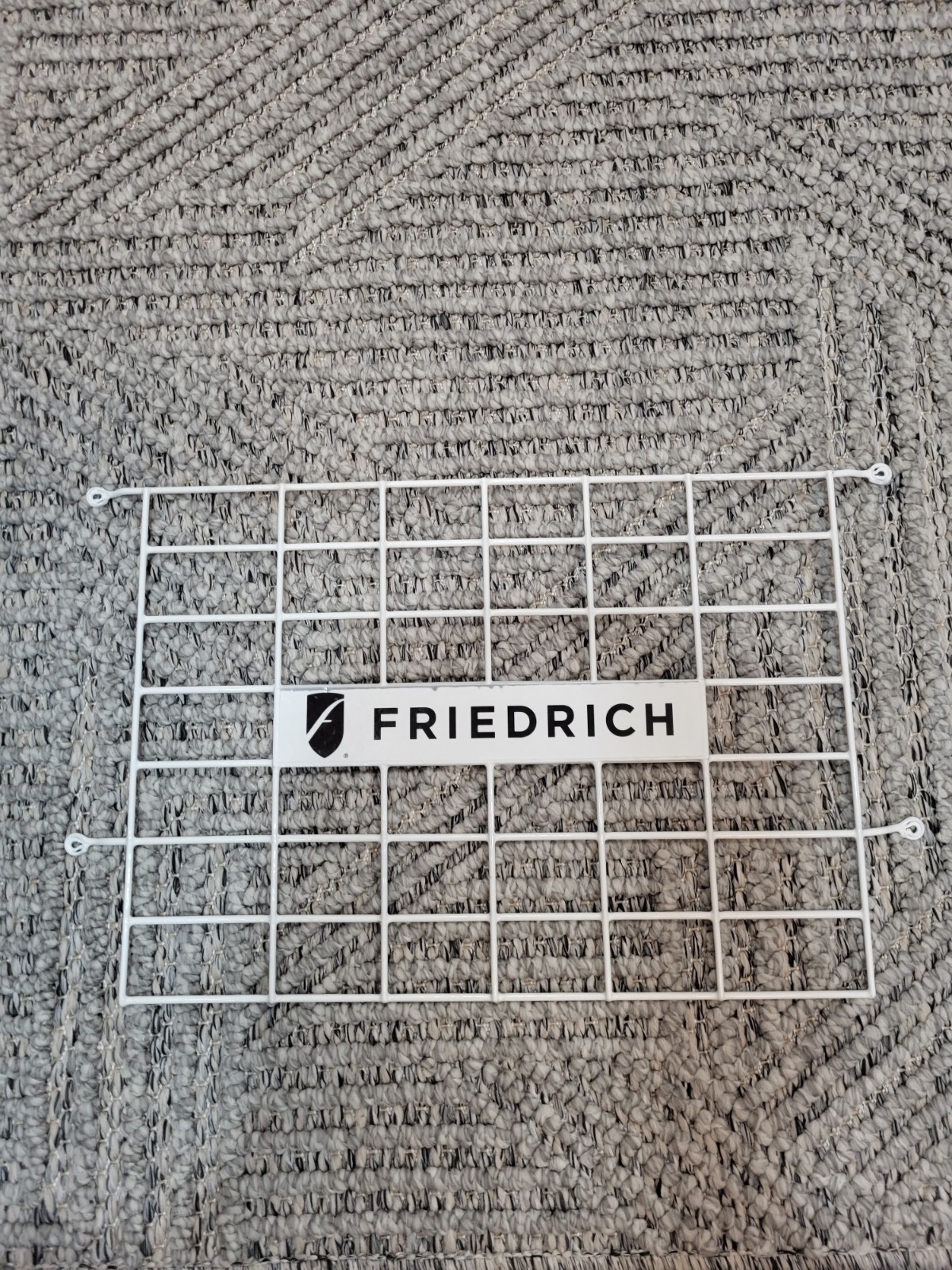 CCF12A10A FRIEDRICH AIR CONDITIONER Rear Panel Grille Badge Logo 18&Prime; x 11&Prime;