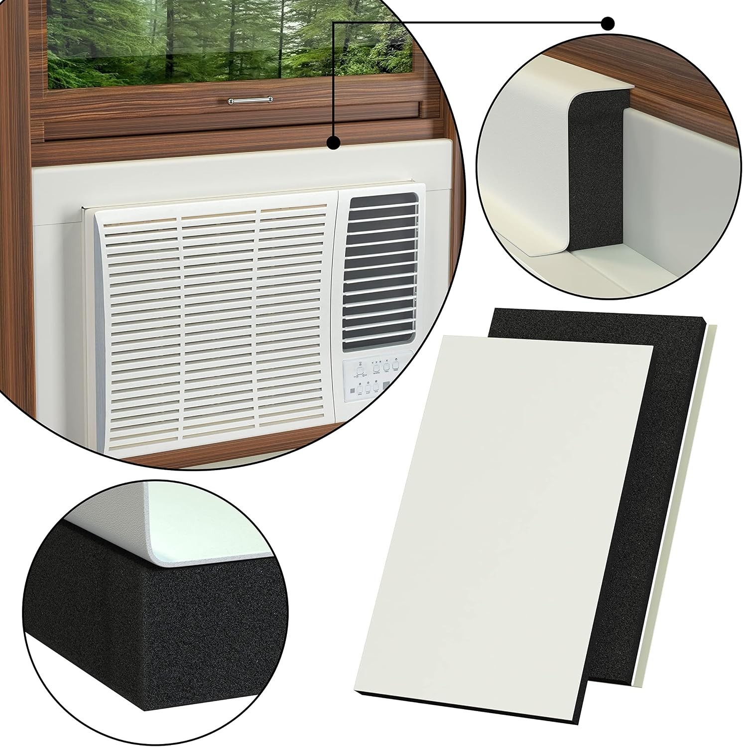 Window AC Insulation Cover Kit 36&Prime;-40&Prime;