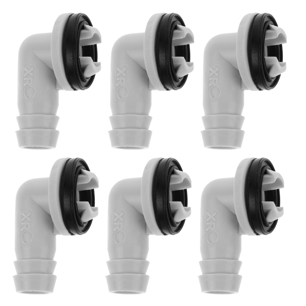 6 PCS Air Conditioning Hose Barb Fitting Condensate Drain Fittings