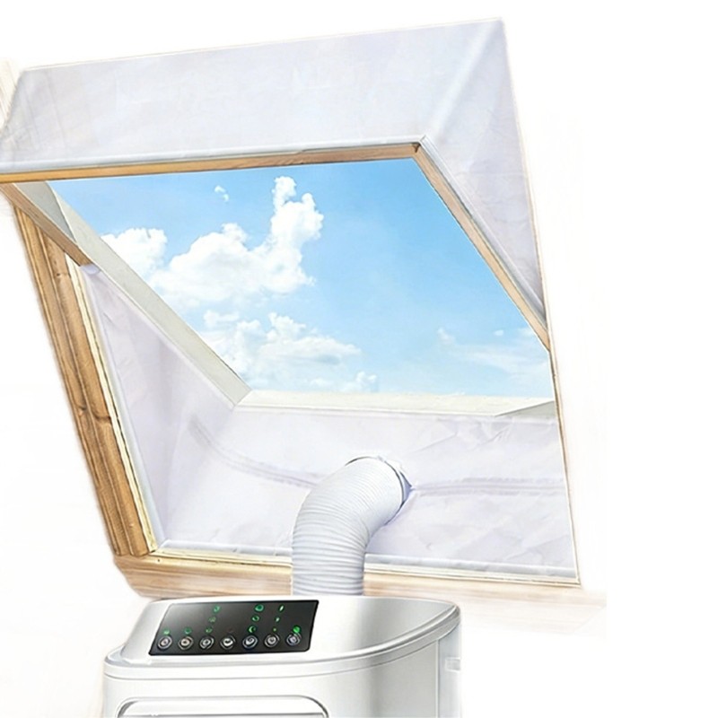 Roof Window AC Sealing Duct Cloth Portable Air Conditioner Window Seal Kit
