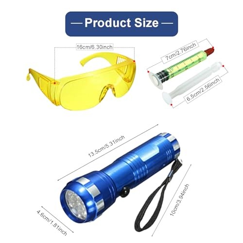 Automotive AC Leak Detector Kit – Flashlight Leak Detector