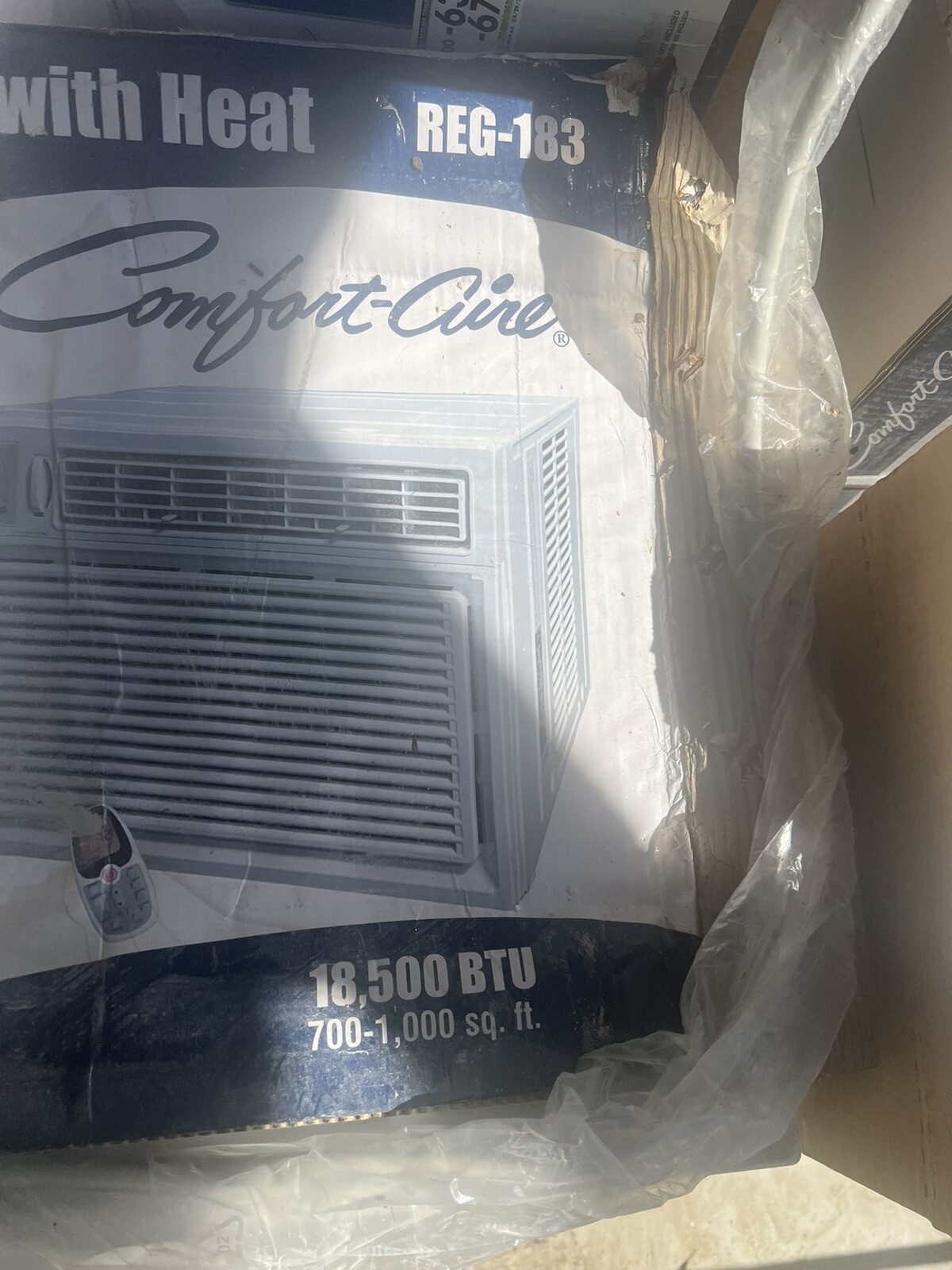 Brand New COMFORT-AIRE Air Conditioner/Heater 230 V, 60 Hz, , 18,500 BTU
