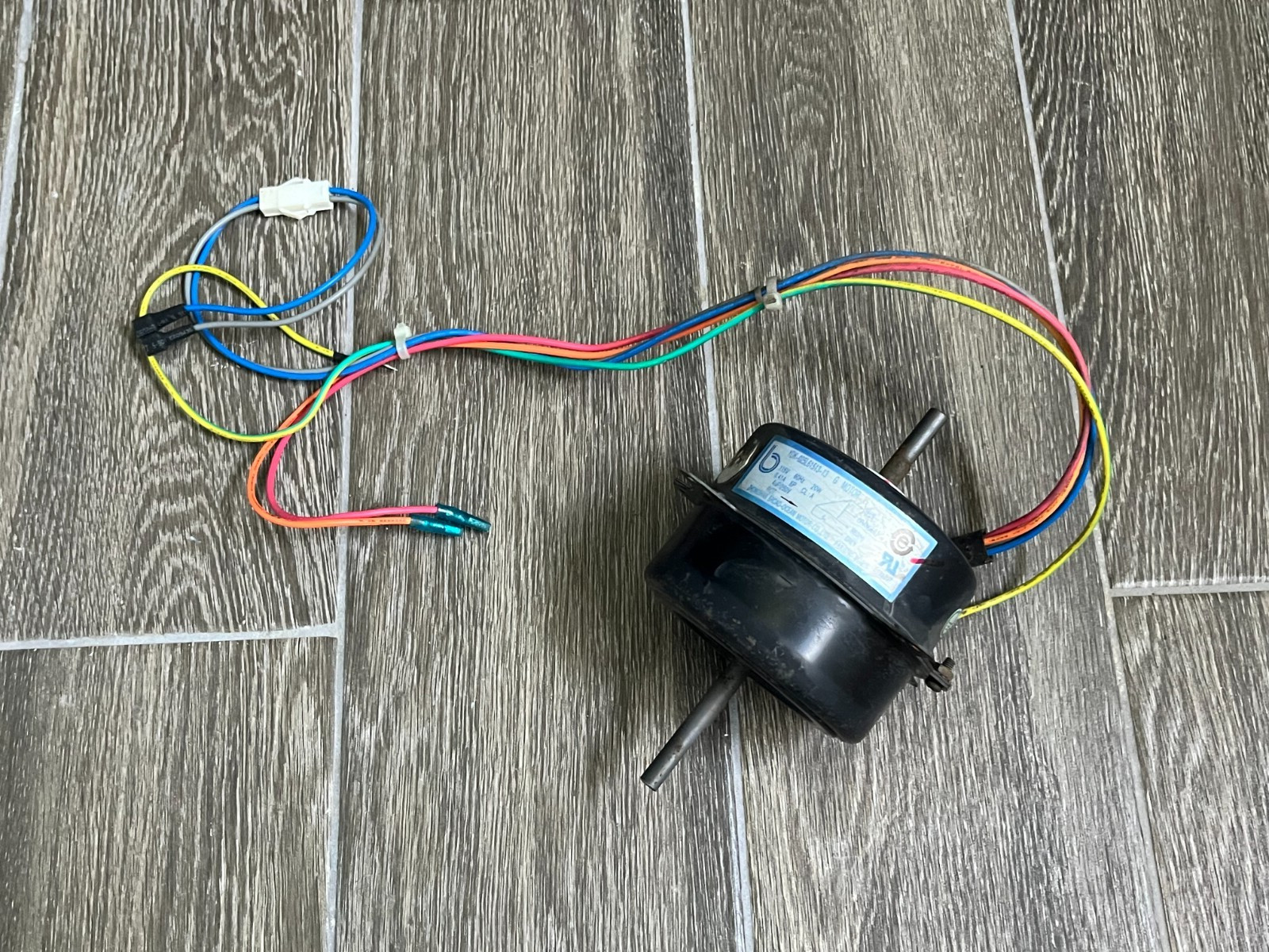 Haier AC Unit Air Conditioner Fan Motor AC-4550-300 YDK-025L6513-13 TESTED #7