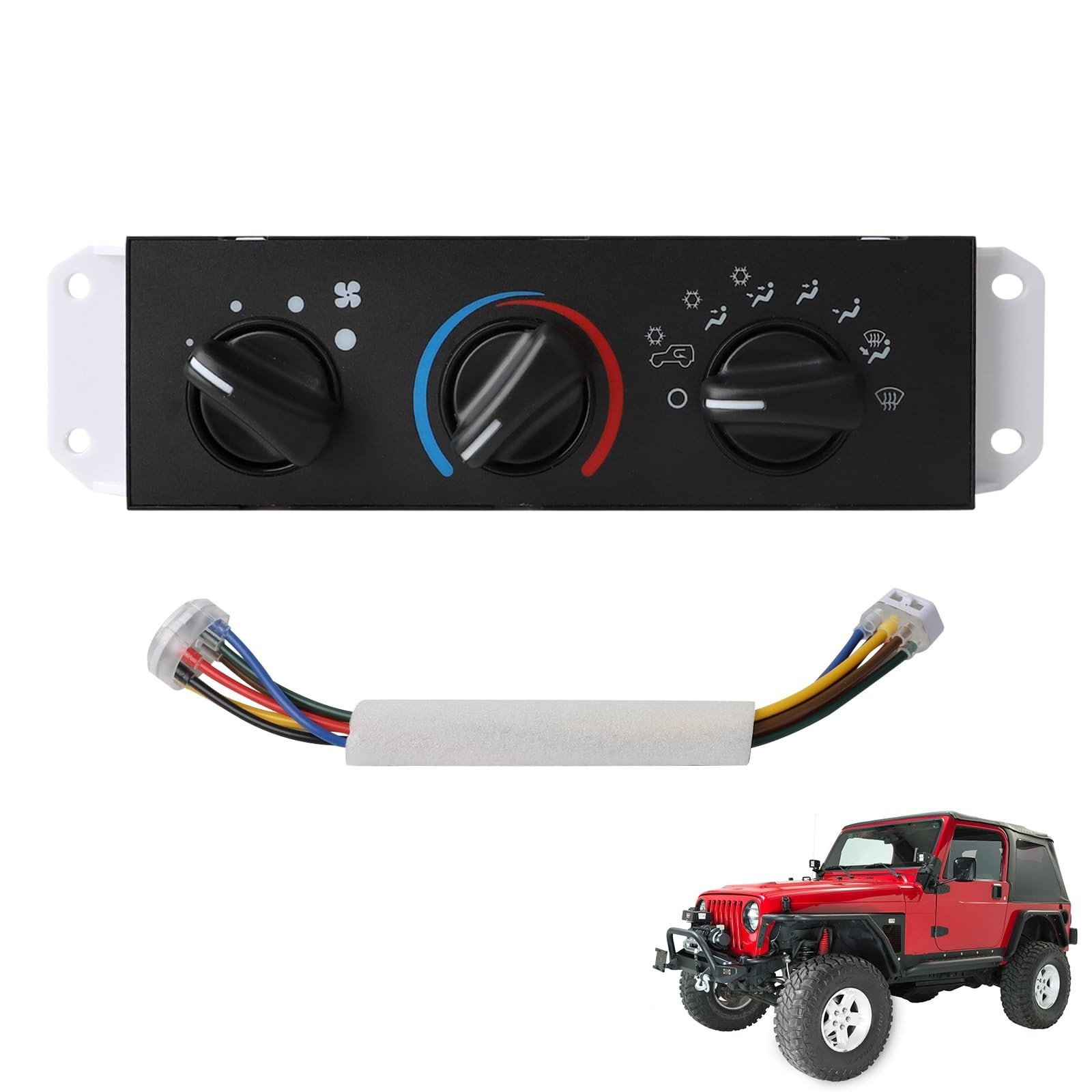 HVAC AC Heater Climate Control Module Compatible with 1999-2006 Wrangl-er TJ …