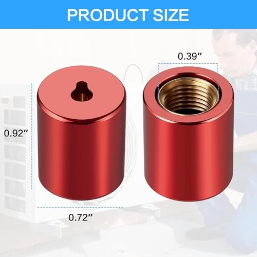 Refrigerant Locking Caps 20-Pack, 1/4 Inch Tamper Resistant AC Valve Port Cap