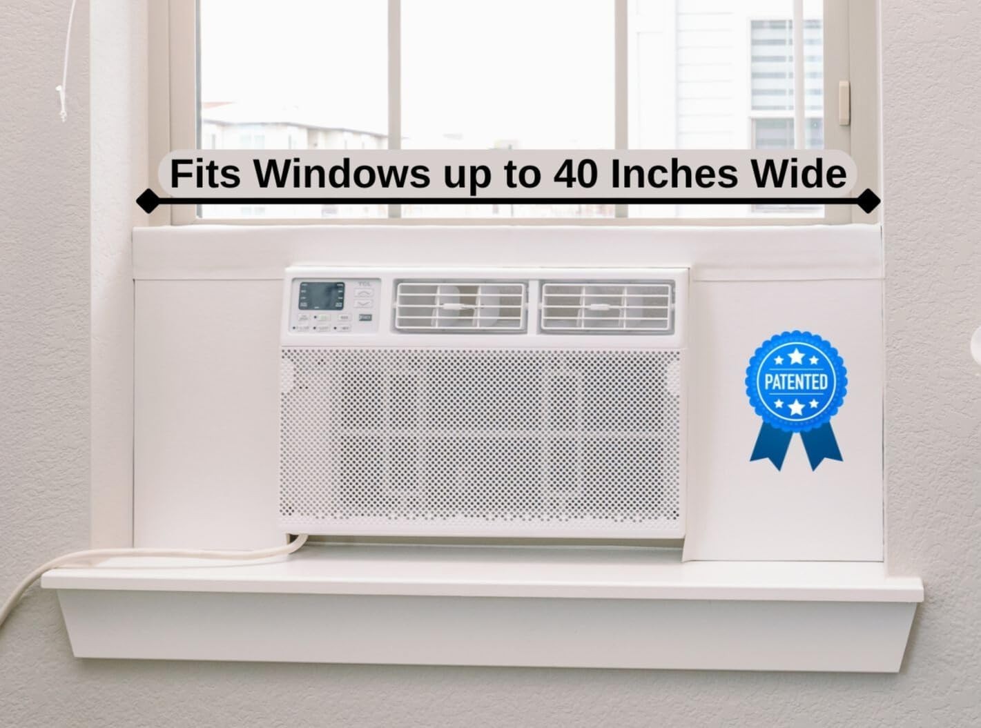 White Insulation Panels for Window AC Unit 36&Prime;-40&Prime;