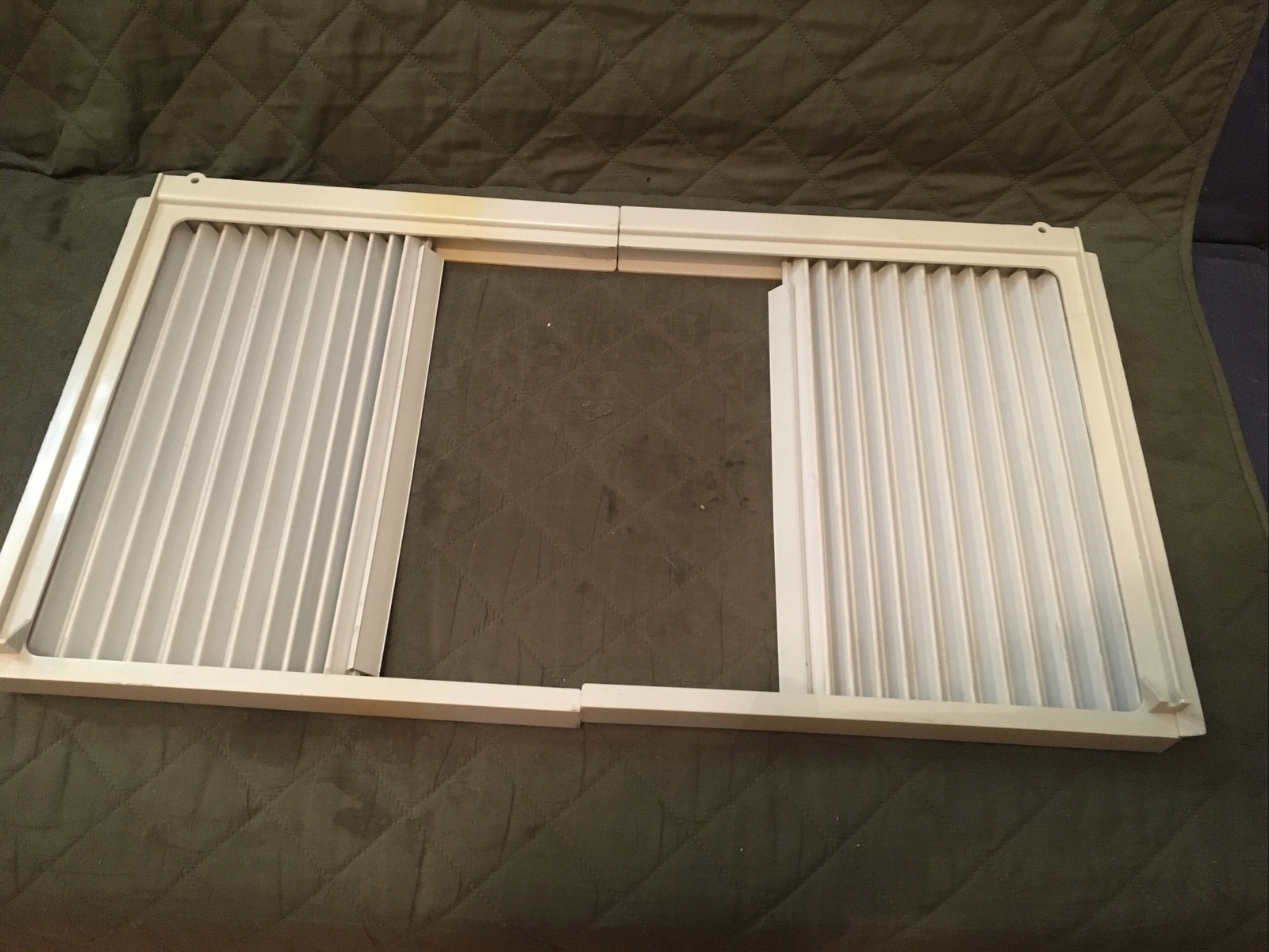 GE ac model : AEL05LVL1 Window extension side panel 12.99 x 11.45 in