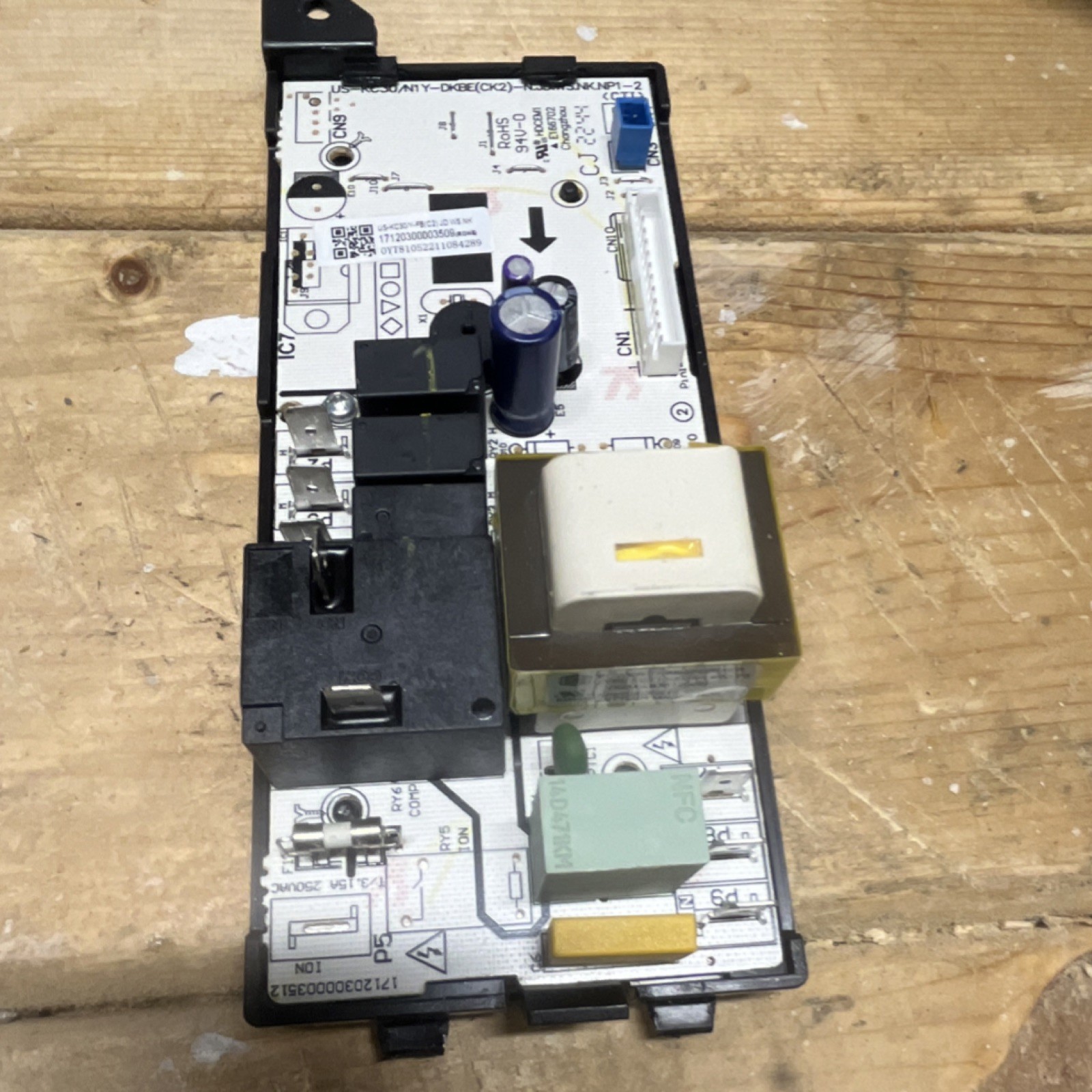 Midea window air conditioner Control Board 17120300003509 Replacement Part