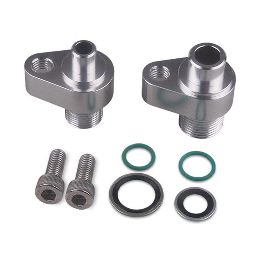 AC Compressor Adapter Fittings For Denso 10S17F & 10S20F LS Engine 4.8 5.3 6.0