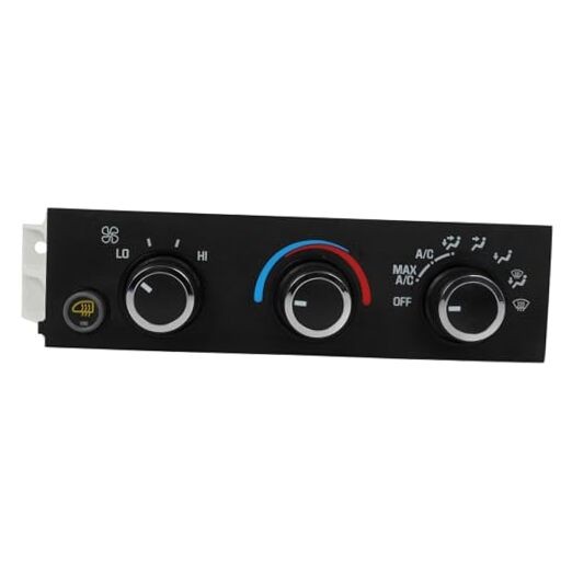 Climate Control Module AC Heater Control Panel for Chevy with mirror heating