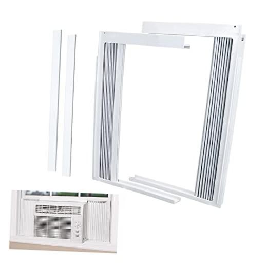 Window Air Conditioner Side Panel and Frame Set,AC Accordion Filler 10000BTU