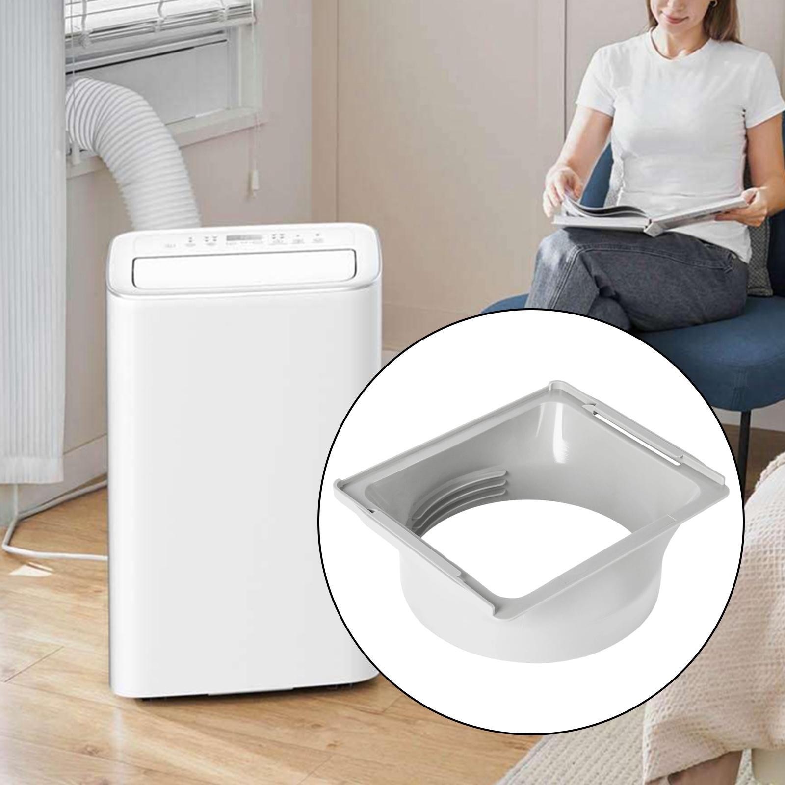 Air Conditioner Exhaust Hose Connector Replace Square Portable Accessories