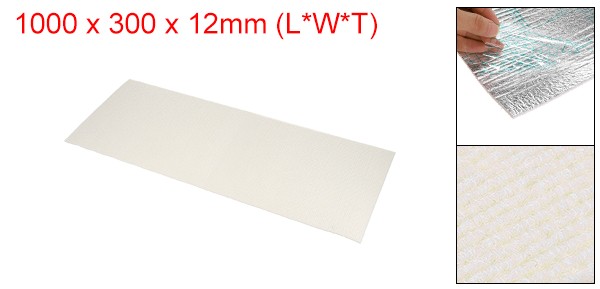 Air Conditioner Drip Cushion 39&Prime;x12&Prime;x5/32&Prime; Self-Adhesive AC Top Pad, White