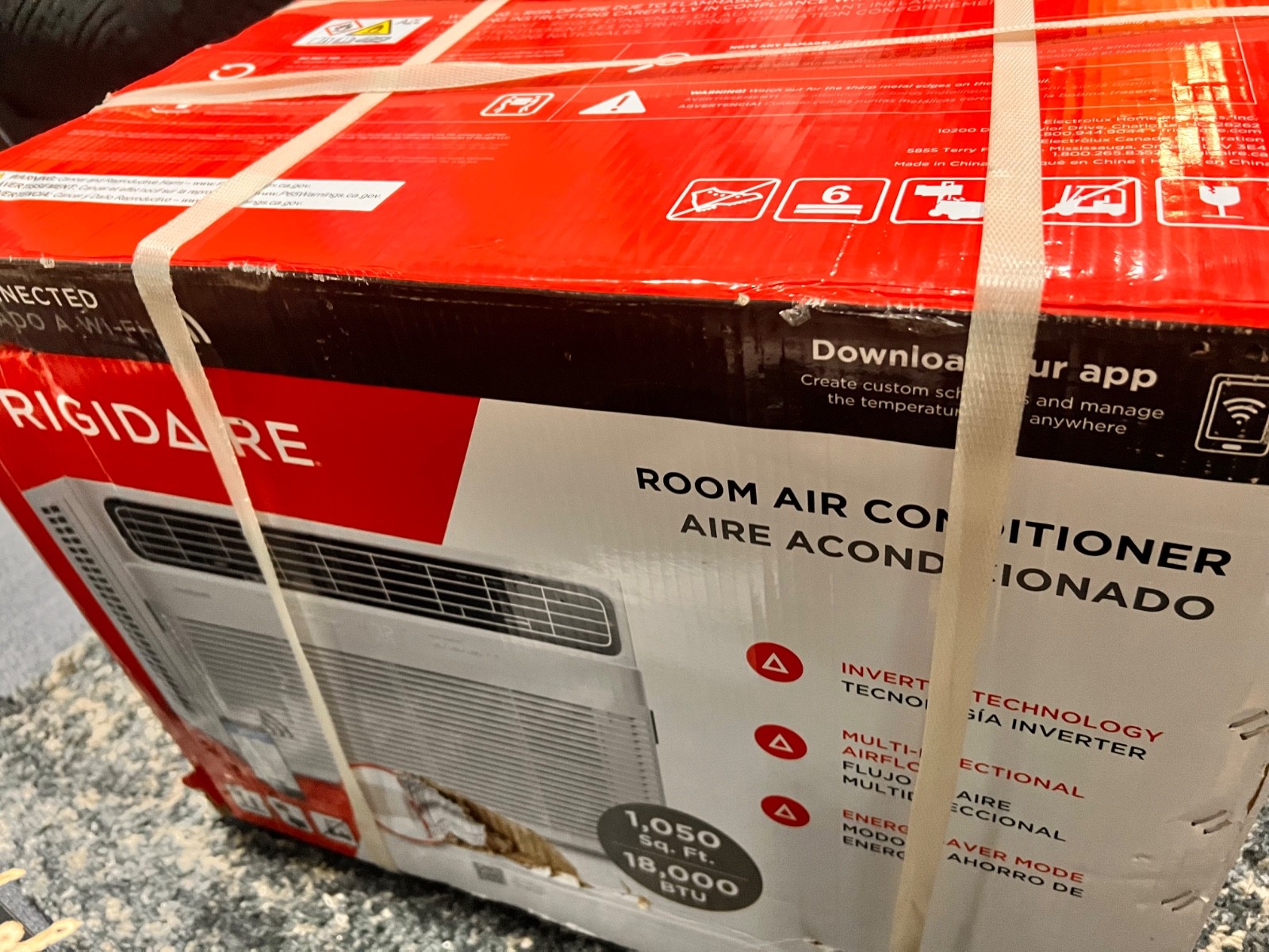 Brand New Frigidaire Air Conditioner 18000 BTU