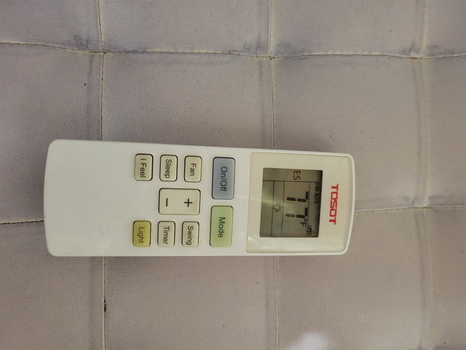 Tosot Air Conditioner Remote- Original