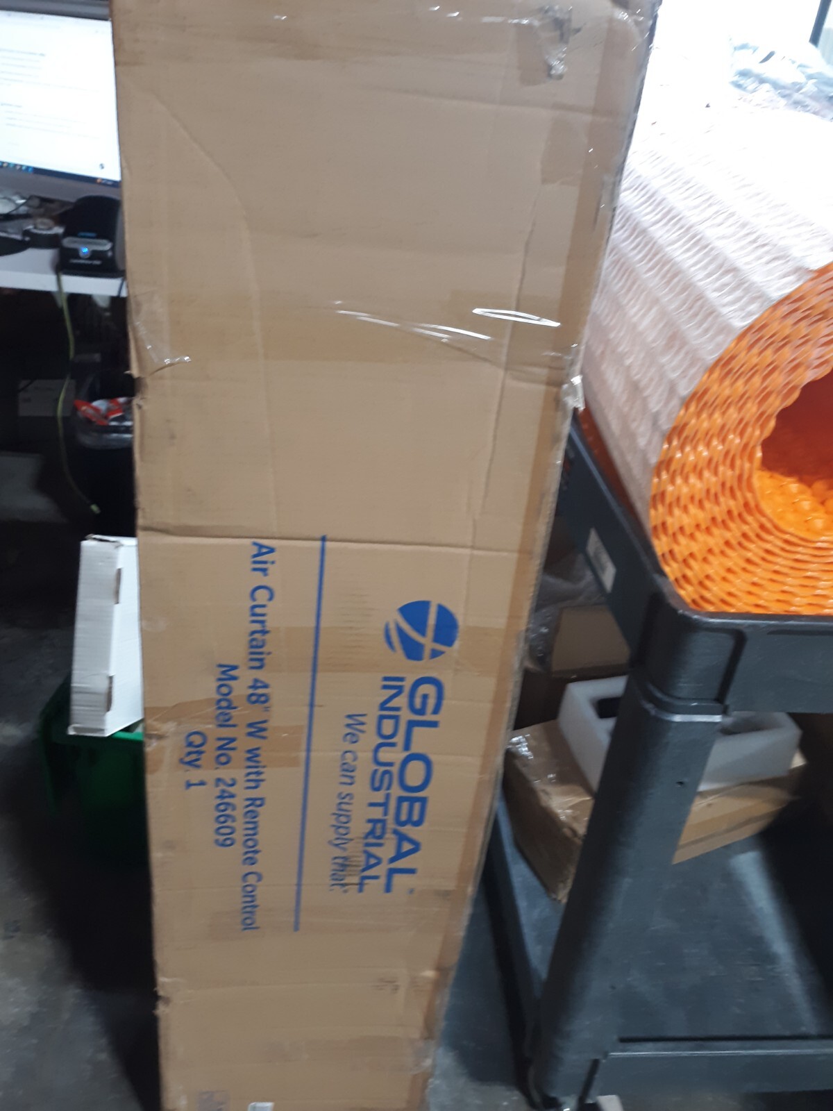 Global Industrial Air Curtain 48&Prime; W Remote Control Model 246609