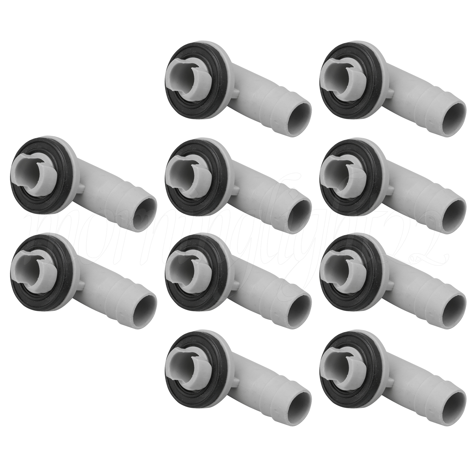 10x Drain Hose Connector Elbow Fitting 15mm Fit most Air Conditioning Units