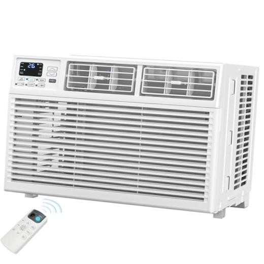 10,000 BTU Window Air Conditioner, Window AC 10,000 BTU[Upgraded] Off-White