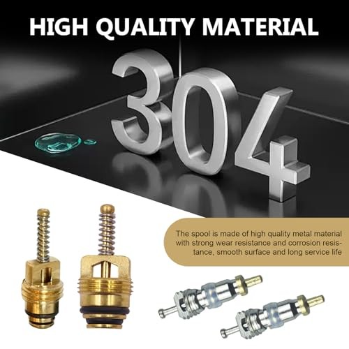 7 PCS Air Conditioning Valve Core Kit, AC Low Pressure Port Cap, AC