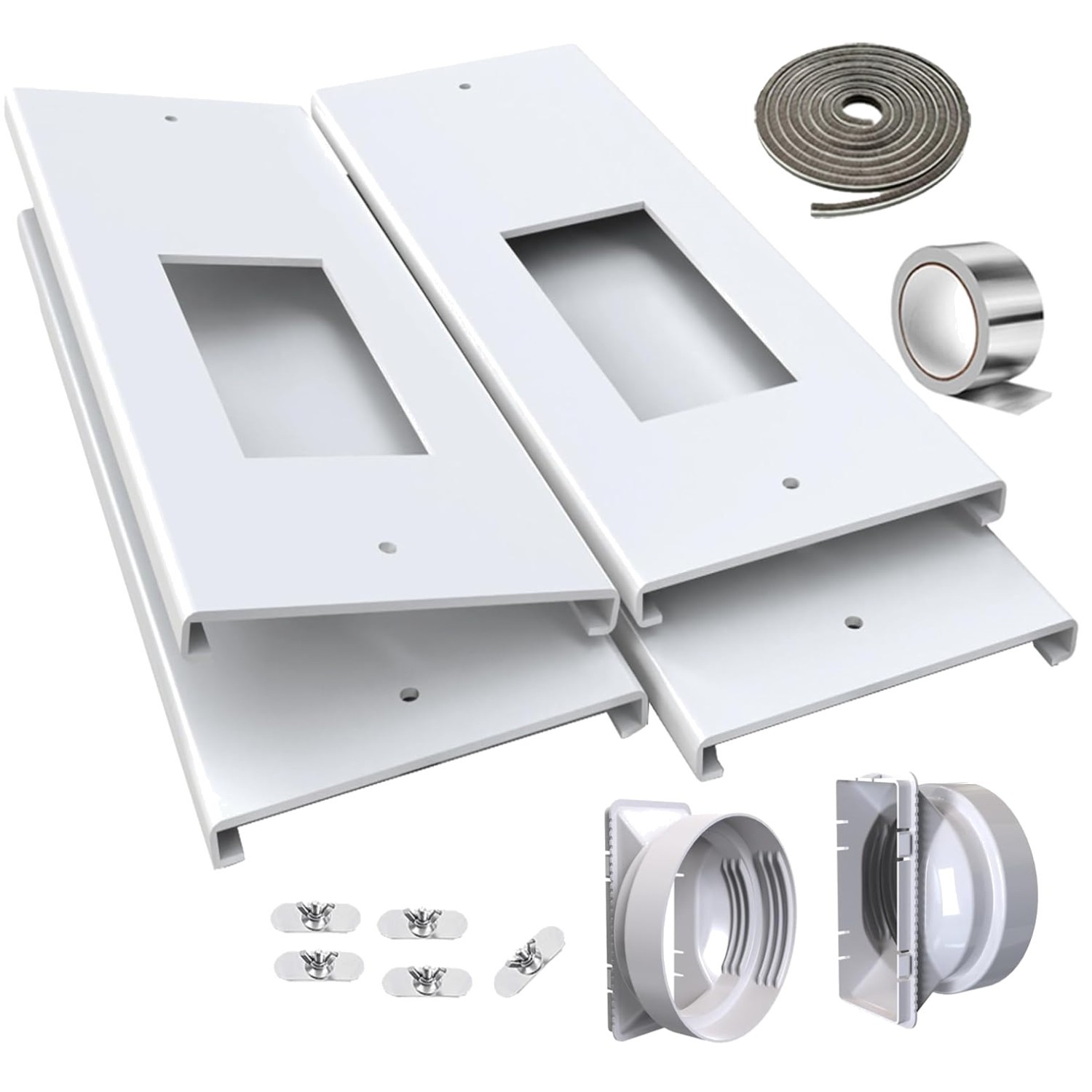 Portable Air Conditioner Vent Kit 26-62&Prime;
