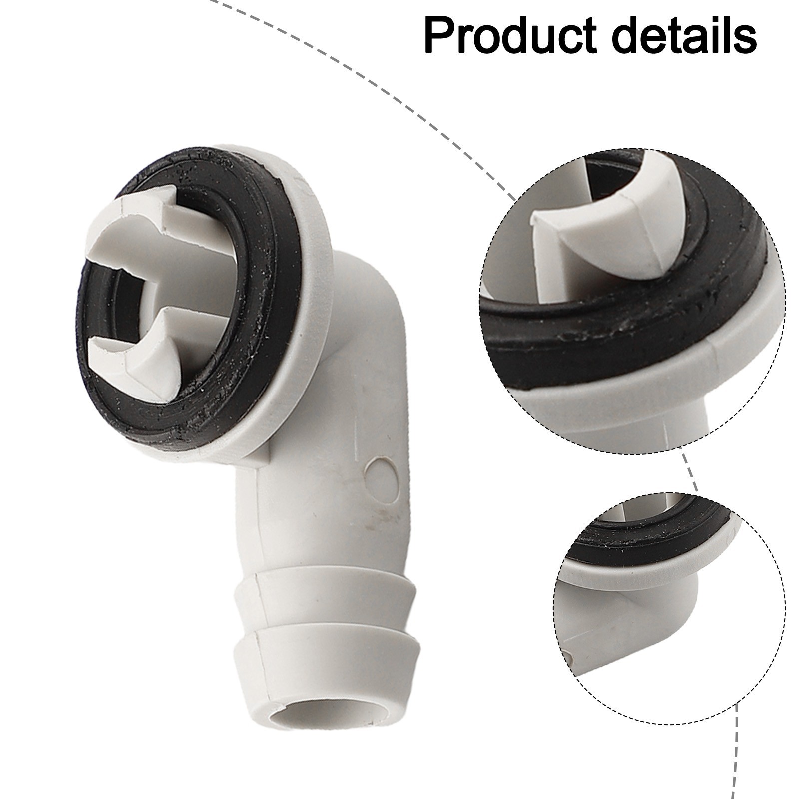 Accessories Connector Drain Hose Weather Resistant Anti-defomed Easy To Install
