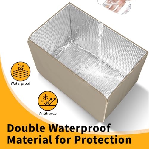 Window Air Conditioner Covers for U-Shaped 8000/10000/12000 BTU Unit, 3