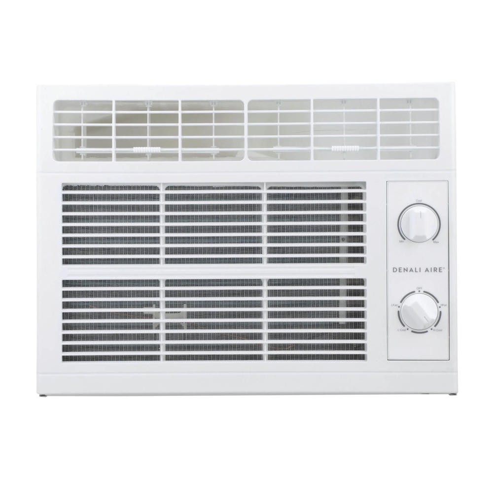 5000 BTU 115V Modern Window Air Conditioner Manual 2 Speed Auto Restart Function