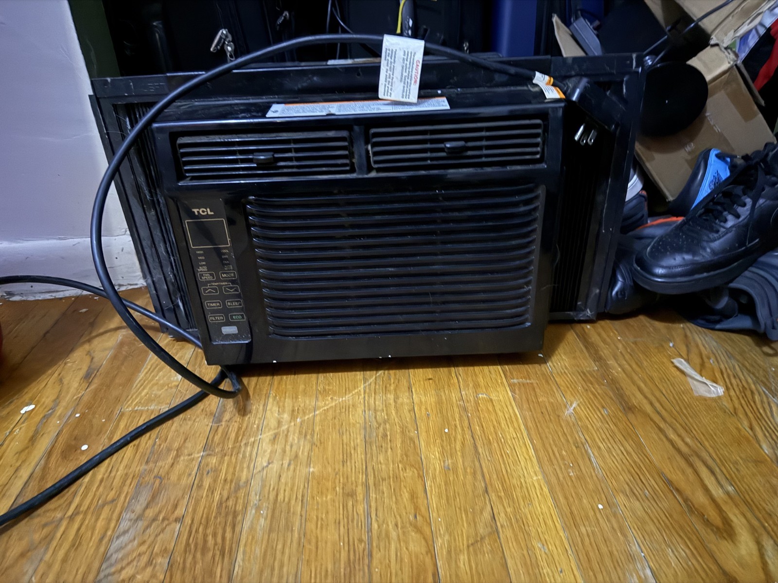 TCL 6000-6999 BTU Window Air Conditioner 115V Black w/ Remote, Timer, Eco