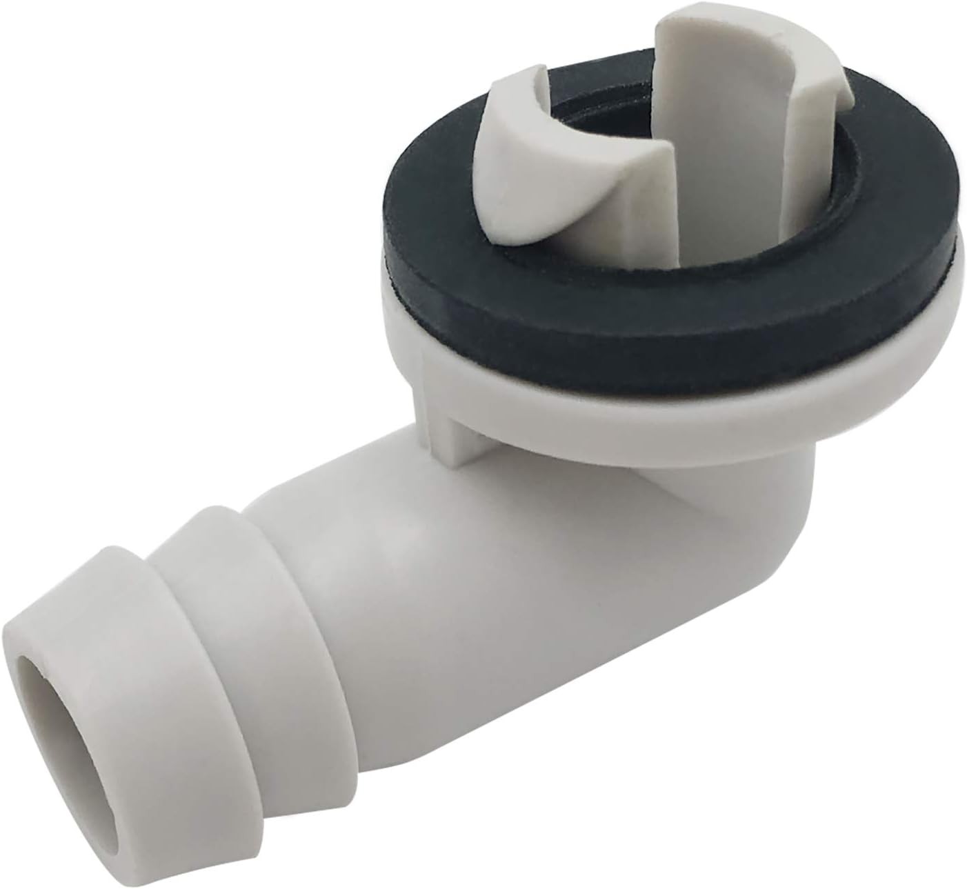 3 5 Inch 15mm Air Conditioner Drain Hose Connector Elbow Fitting with Rubber