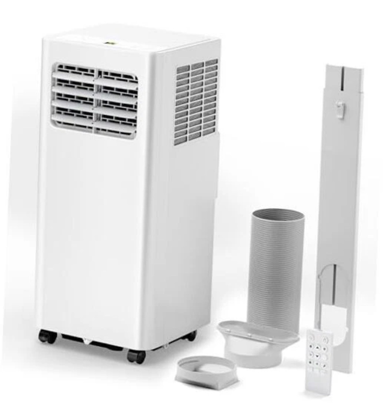 PAC003-8K Portable Air Conditioners, White 8,000 BTUs