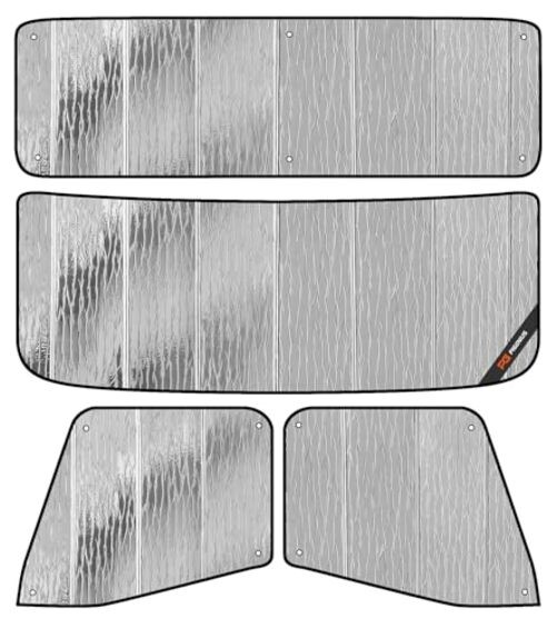 Windshield & Side Window Sunshades for International HX520 2018-2025,