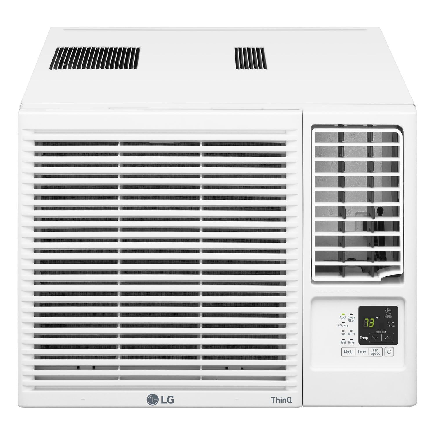 FI WINDOW AC COOL HEAT W/REMOTE R32 208V – LG 12,000 BTU 11,200 BTU WI