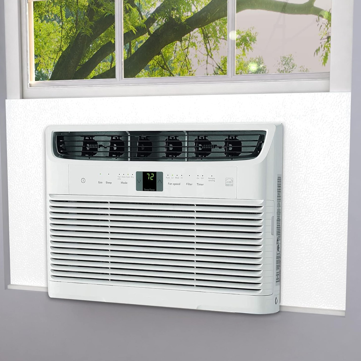 Window Air Conditioner Surround Foam Insulation Panels,Ac Side Insulating Sun Bl