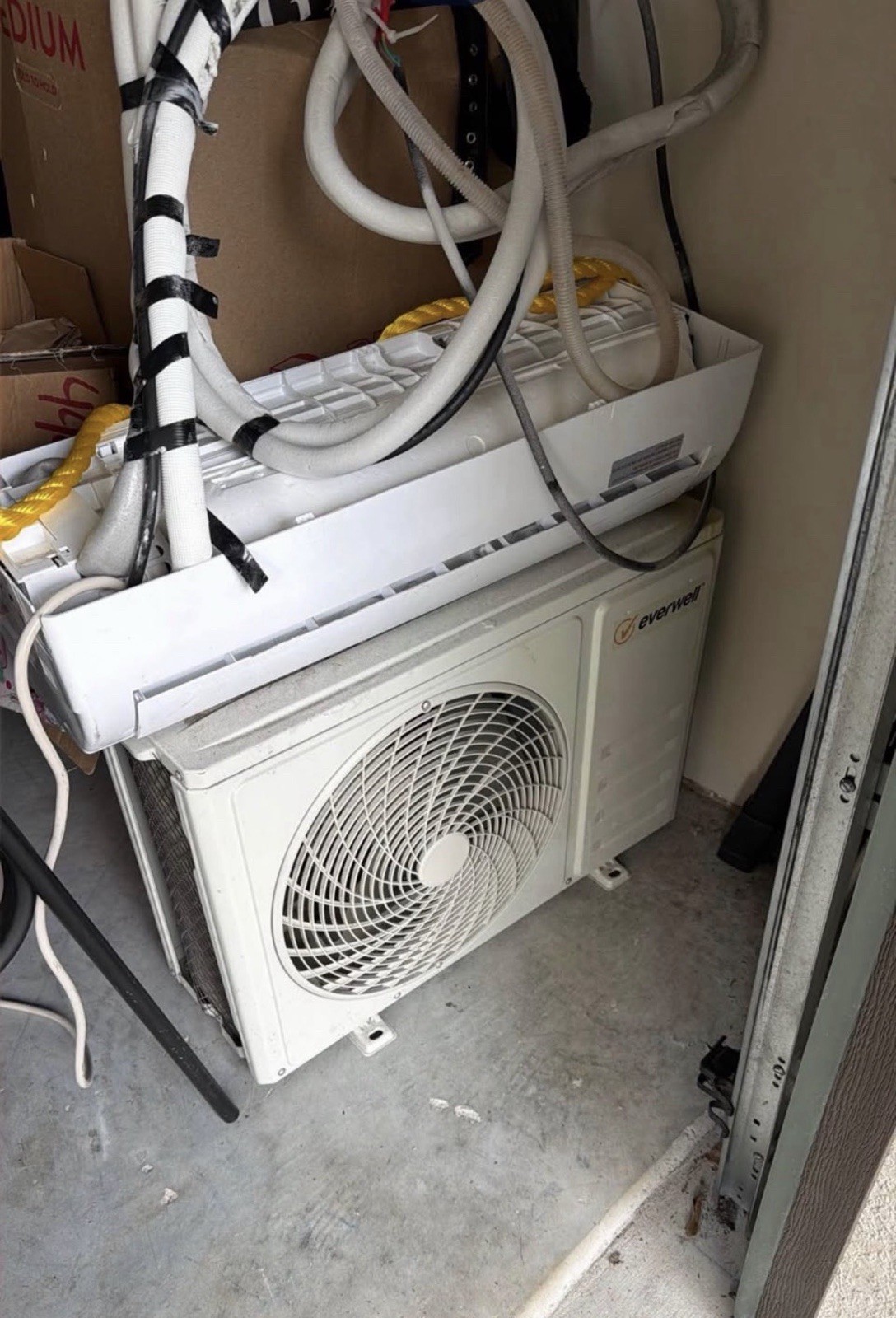 Everwell 12000 BTU A/C Unit ..MRL1213 Mini Split Air Conditioner