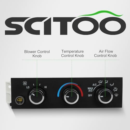 Climate Control Module AC Heater Control Panel for Chevy with mirror heating
